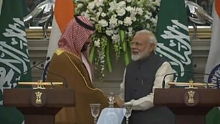 بن سلمان مع رئيس وزراء الهند
