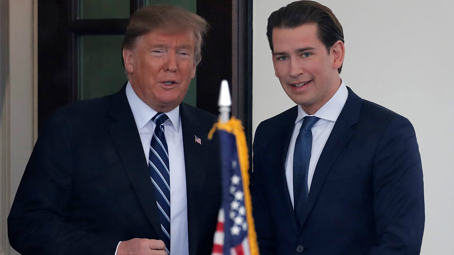 Trump (72) empfängt Kurz (32): "Sie sind ein junger Kerl!"