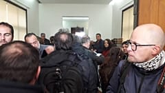 Εισβολή των εργαζομένων της ΠΟΕ - ΟΤΑ στο Υπουργείο Οικονομικών