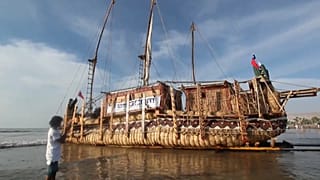 Von Chile nach Australien: Schilfrohrboot auf Mission