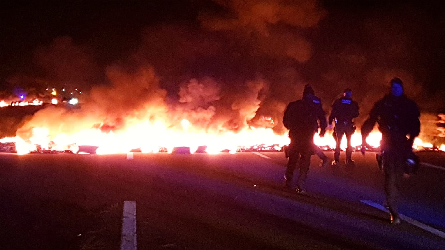 Manifestação independentista na Catalunha incluiu bloqueios de estrada