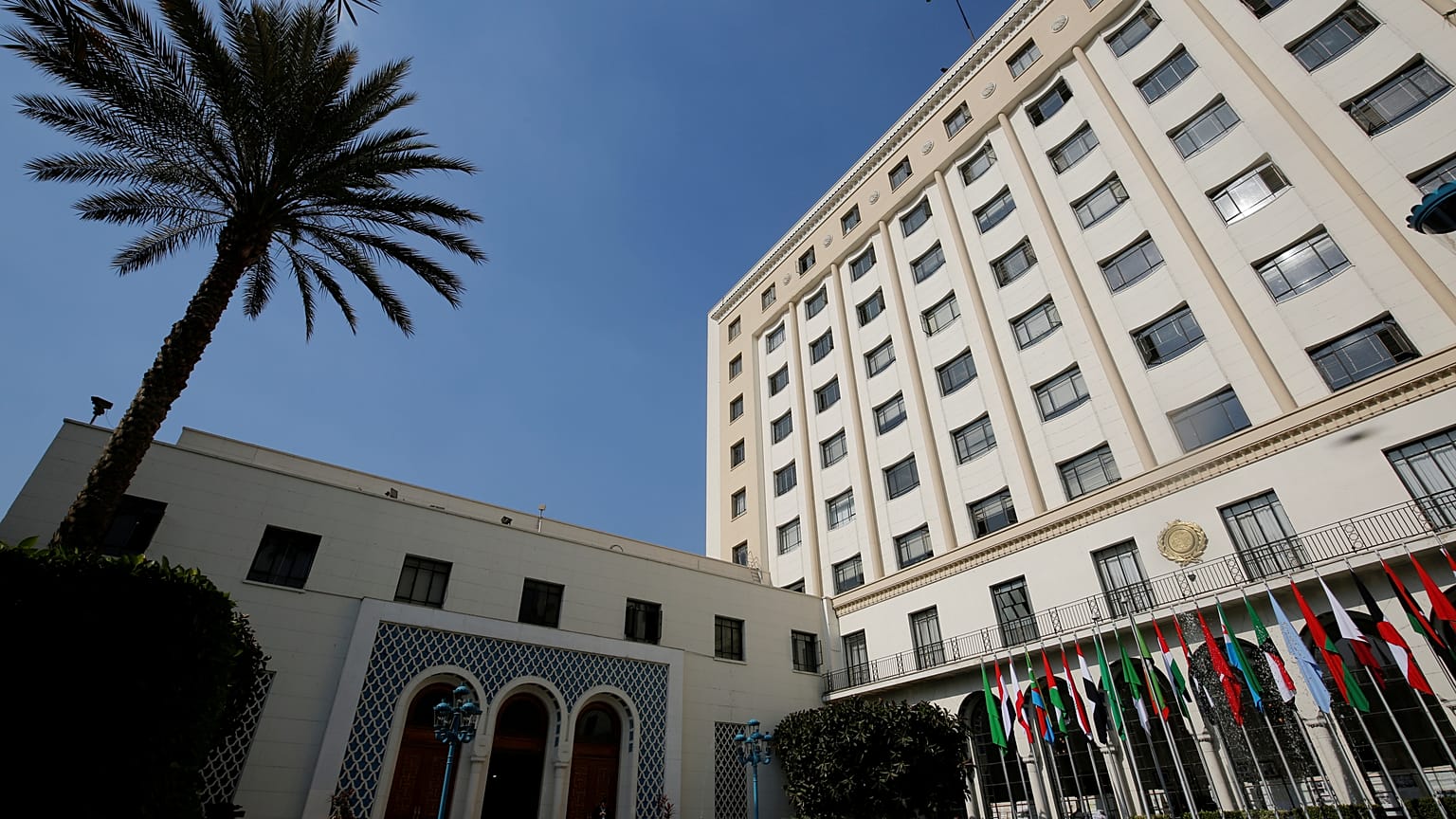 مقر جامعة الدول العربية في العاصمة المصرية القاهرة