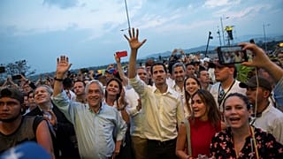 Juan Guaido est en Colombie pour organiser l'acheminement de l'aide humanitaire