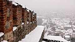 Грецию засыпало снегом