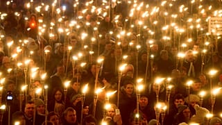 Estonian far right marches through Tallinn on Independence Day