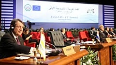 Η παρέμβαση του Νίκου Αναστασιάδη στη Σύνοδο Ε.Ε. - Αραβικού Συνδέσμου