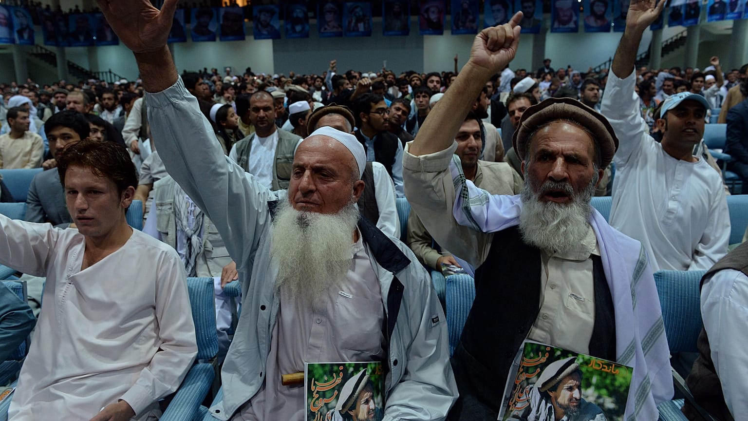 صحن لویی جرگه در کابل-سپتامبر ۲۰۱۴