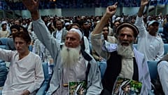 صحن لویی جرگه در کابل-سپتامبر ۲۰۱۴