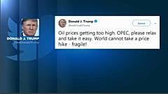 Trump bacchetta l'OPEC e il prezzo del greggio cala