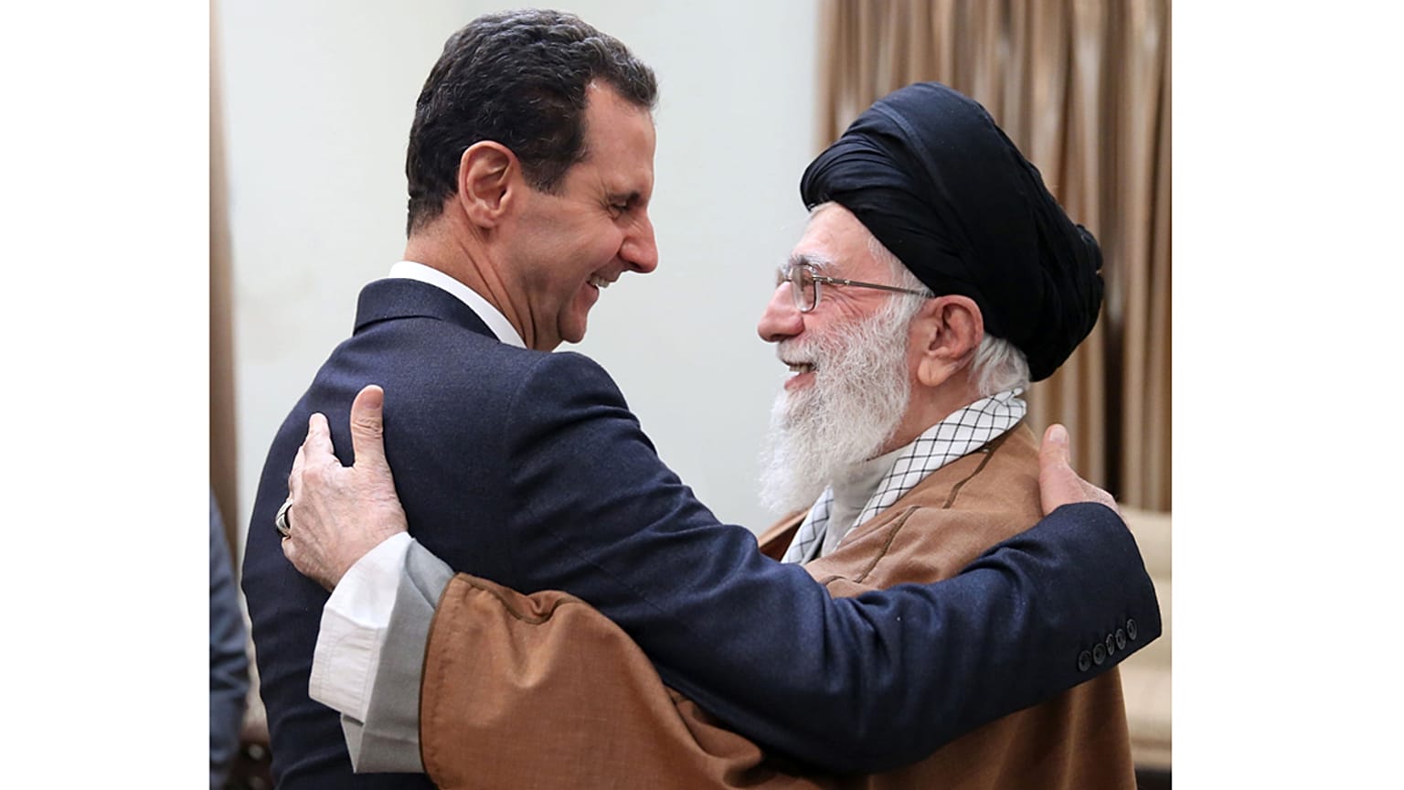 بشار الأسد وخامنئي 