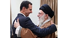 بشار الأسد وخامنئي 