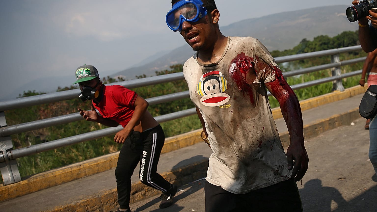 Confrontos na fronteira Venezuela-Colômbia agravam-se