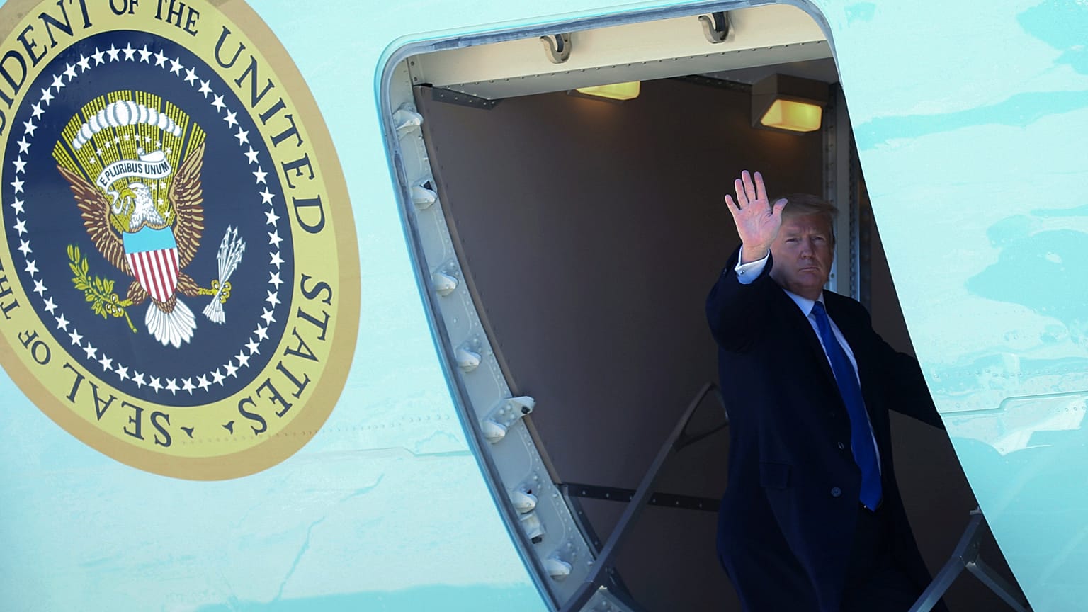 President Trump departs Washington for Vietnam