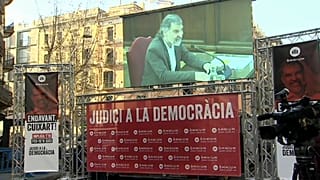 Juicio a los líderes del "procés": Cuixart y Forcadell cierran las declaraciones