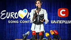 La cantante ucraniana Anna Korsun en Kiev, Ucrania. 23 de febrero, 2019.