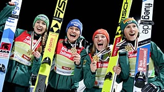 Nordische Ski-WM in Seefeld: Wieder Gold für Deutschland