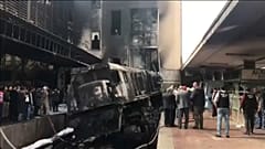 Tűz és halottak a kairói főpályaudvaron