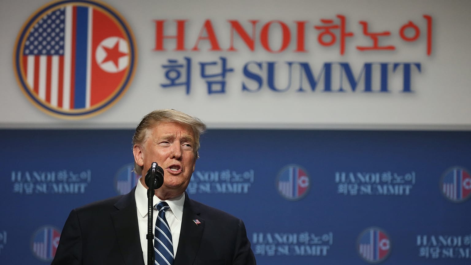 La conferenza stampa finale di Trump assieme al segretario di Stato, Pompeo