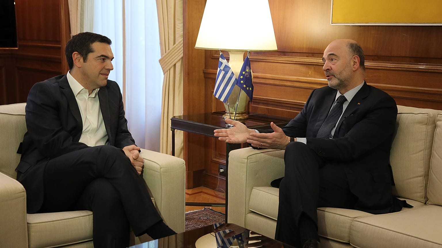 Πιερ Μοσκοβισί: «Είμαστε στη σωστή κατεύθυνση»