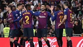 A Barca lerombolta a Real kupaálmát