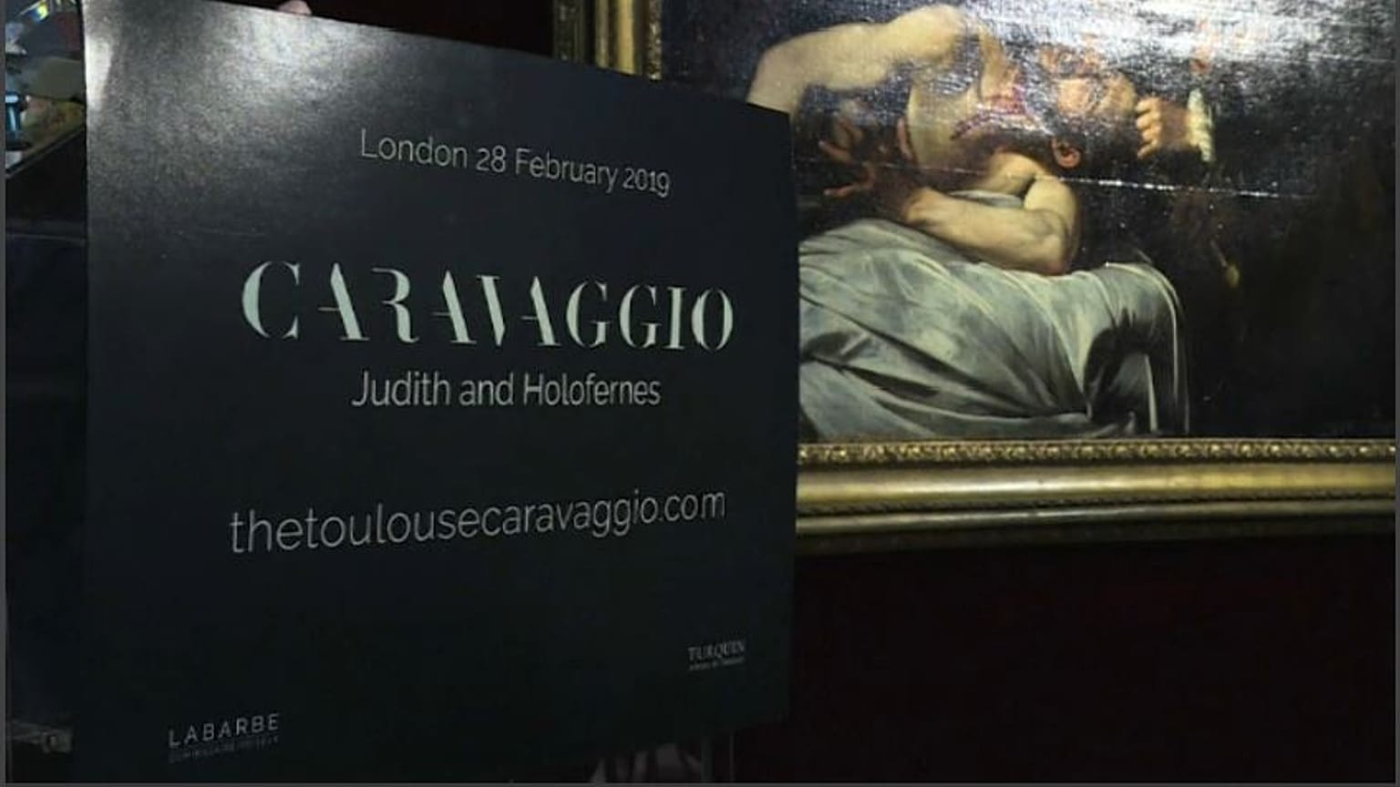 Svelato a Londra il "Caravaggio perduto"