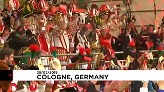 Il rutilante giovedì grasso di Colonia!