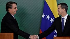 Bolsonaro'dan tam destek alan Guaido: Tehditlere rağmen ülkeme döneceğim