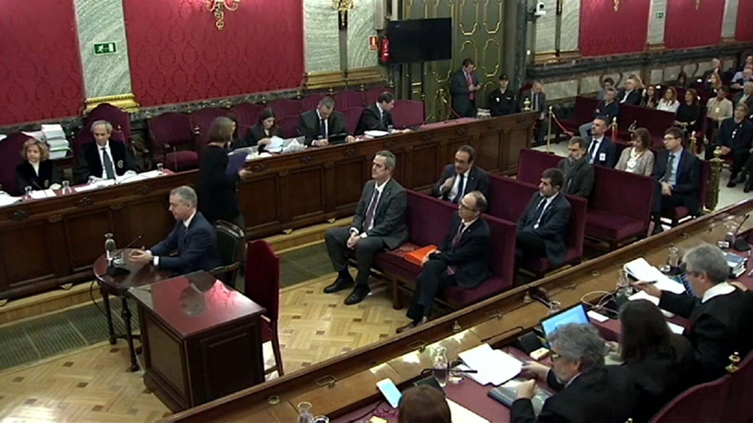 Iñigo Urkullu y Ada Colau testifican en el juicio del 'procés'