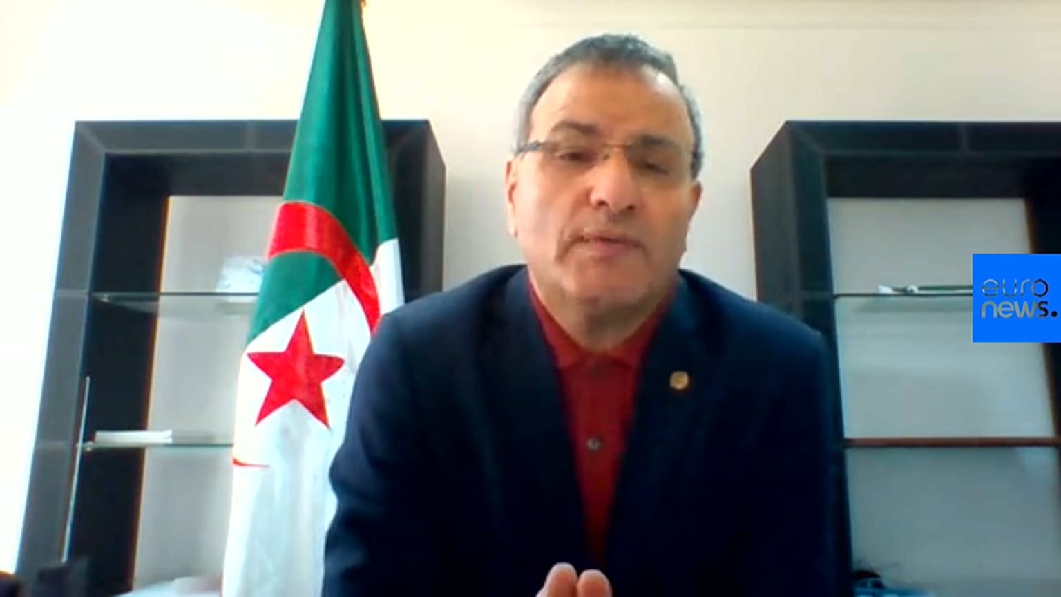 على غديري خلال حديثه الحصري ليورونيوز