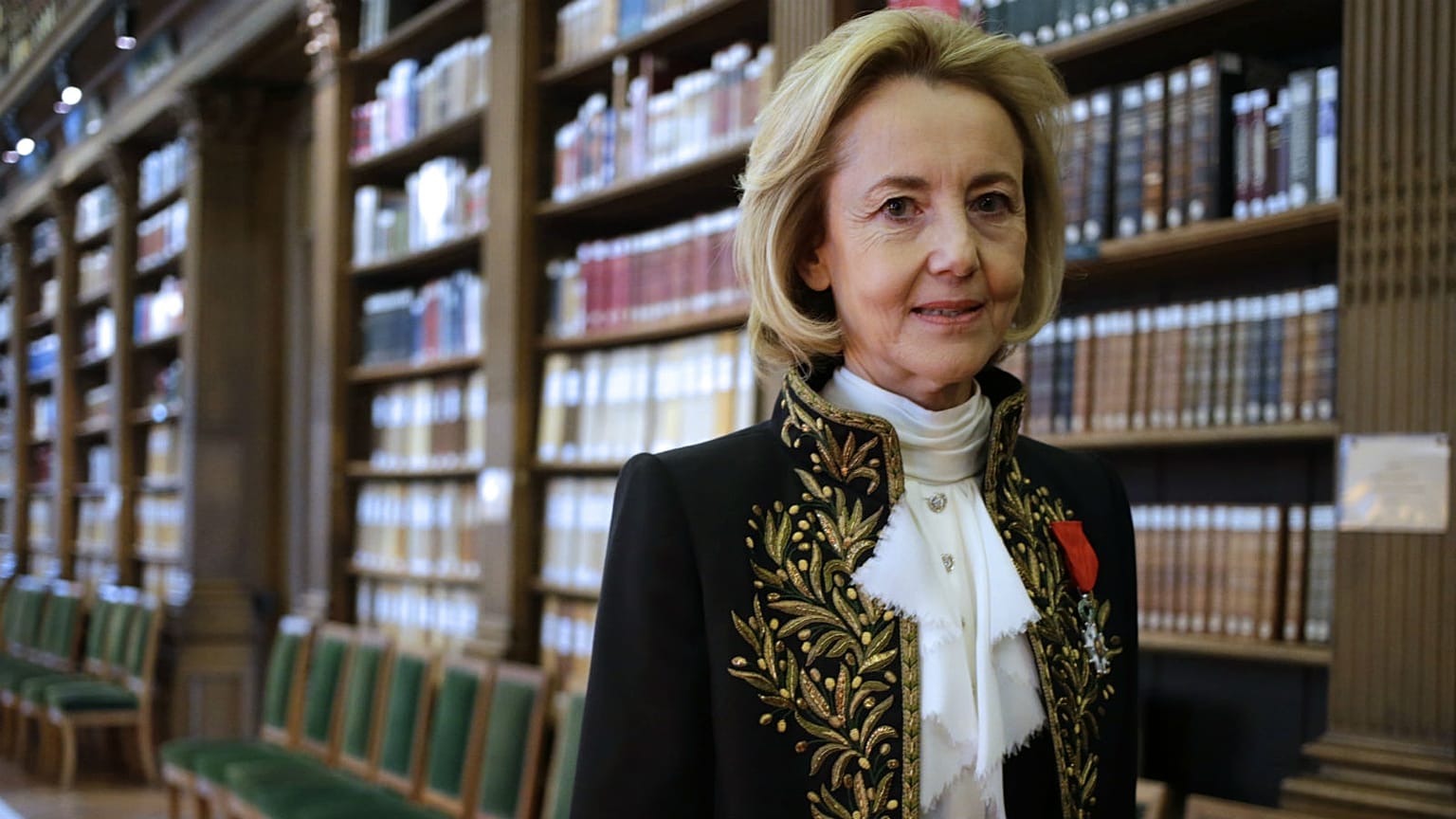 L'académicienne Dominique Bona, 23/10/2014, Paris