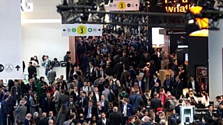 Mobile World Congress. Barcelona, España. 25 de febrero, 2019.