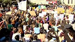 Estudiantes españoles se unen al movimiento contra el cambio climático