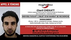 Un frère de Chérif Chekatt arrêté à Strasbourg après des messages "alarmants"