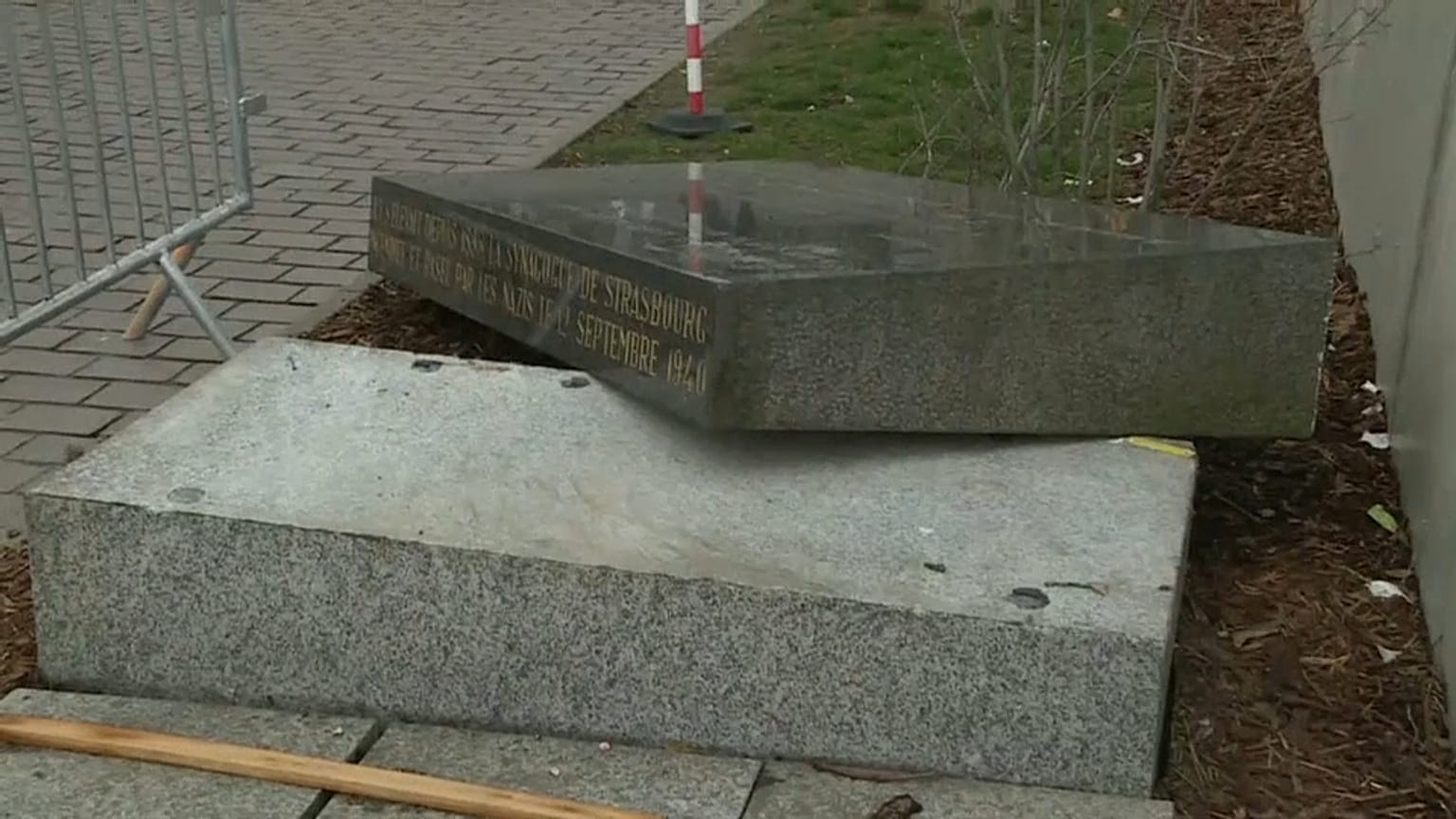 Strasbourg's vandalised Jewish Memorial sparks indignation 