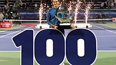 Watch: Roger Federer claims 100th career ATP title in Dubai