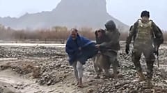 عملیات امدادرسانی به سیل‌زدگان افغانستان