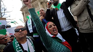 Manifestation de la communauté algérienne à Marseille