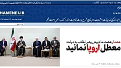 سایت رهبر جمهوری اسلامی سخنان هشت ماه پیش او با دولت را بازنشر کرد: معطل اروپا نمانید