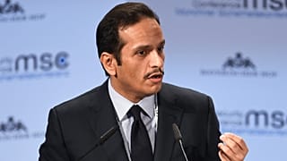 وزير الخارجية القطري الشيخ محمد بن عبد الرحمن آل ثاني 