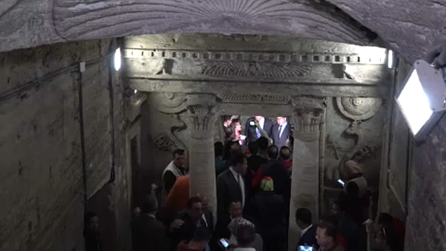 Megmenekült a víztől az alexandriai katakomba