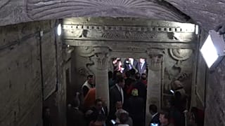 Megmenekült a víztől az alexandriai katakomba