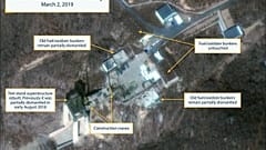 Piongyang reconstruye una base de misiles