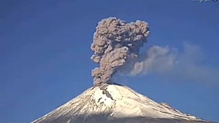 Kitört a mexikói Popocatepetl vulkán