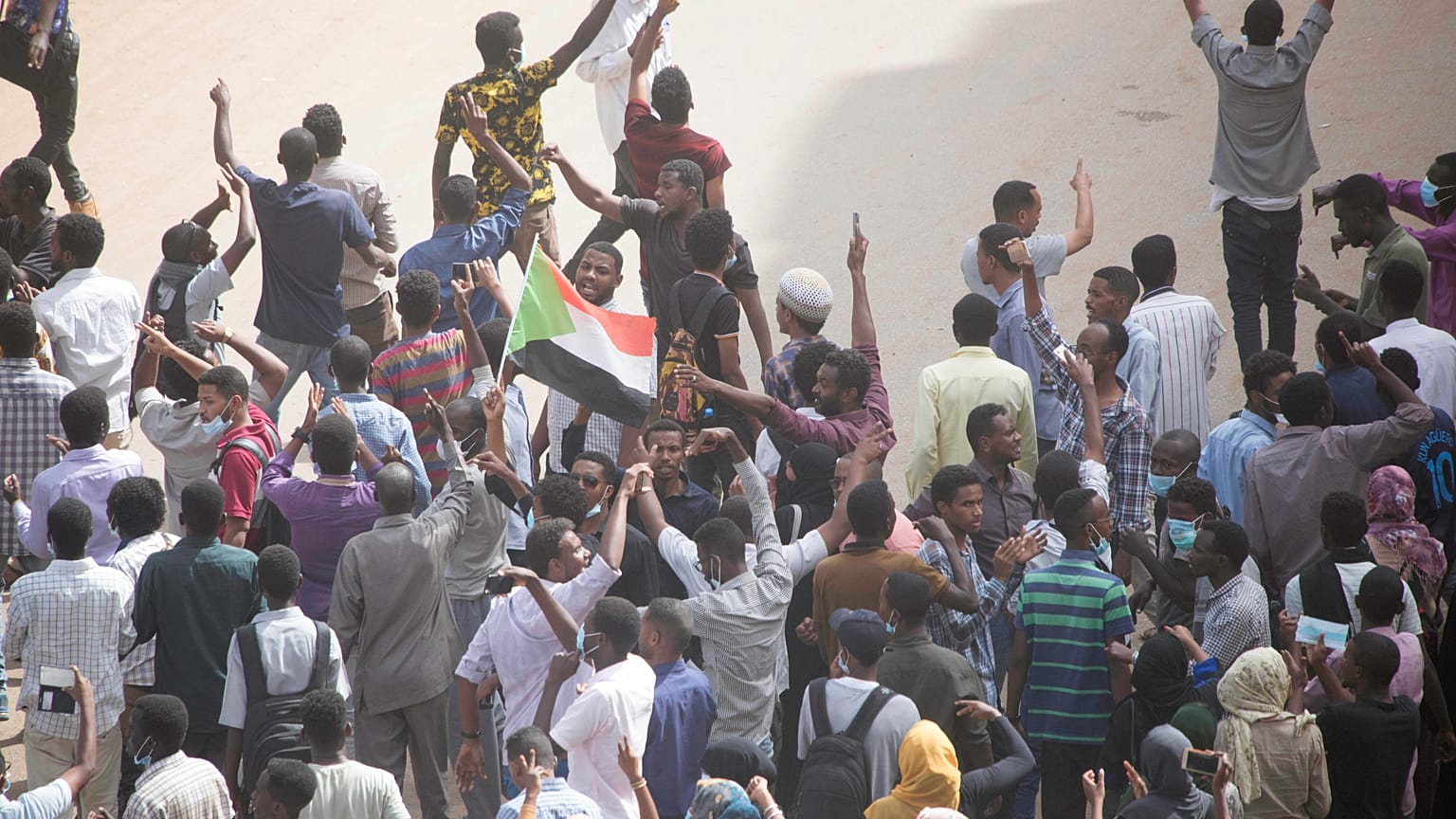 صورة أرشيفية من احتجاجات السدوان