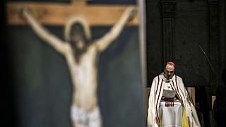 Le cardinal Philippe Barbarin, lors d'une messe à Lyon, le 3 avril 2016
