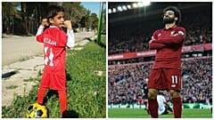 Meet the Iranian 7-year-old who found internet fame completing the Mo Sala challenge