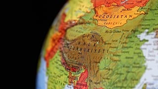 Çin Halk Cumhuriyeti haritası
