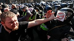 Ucranianos protestam contra corrupção