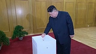 الزعيم الكوري الشمالي كيم جونغ أون اليوم الأحد 10 آذار/مارس يدلي بصوته 