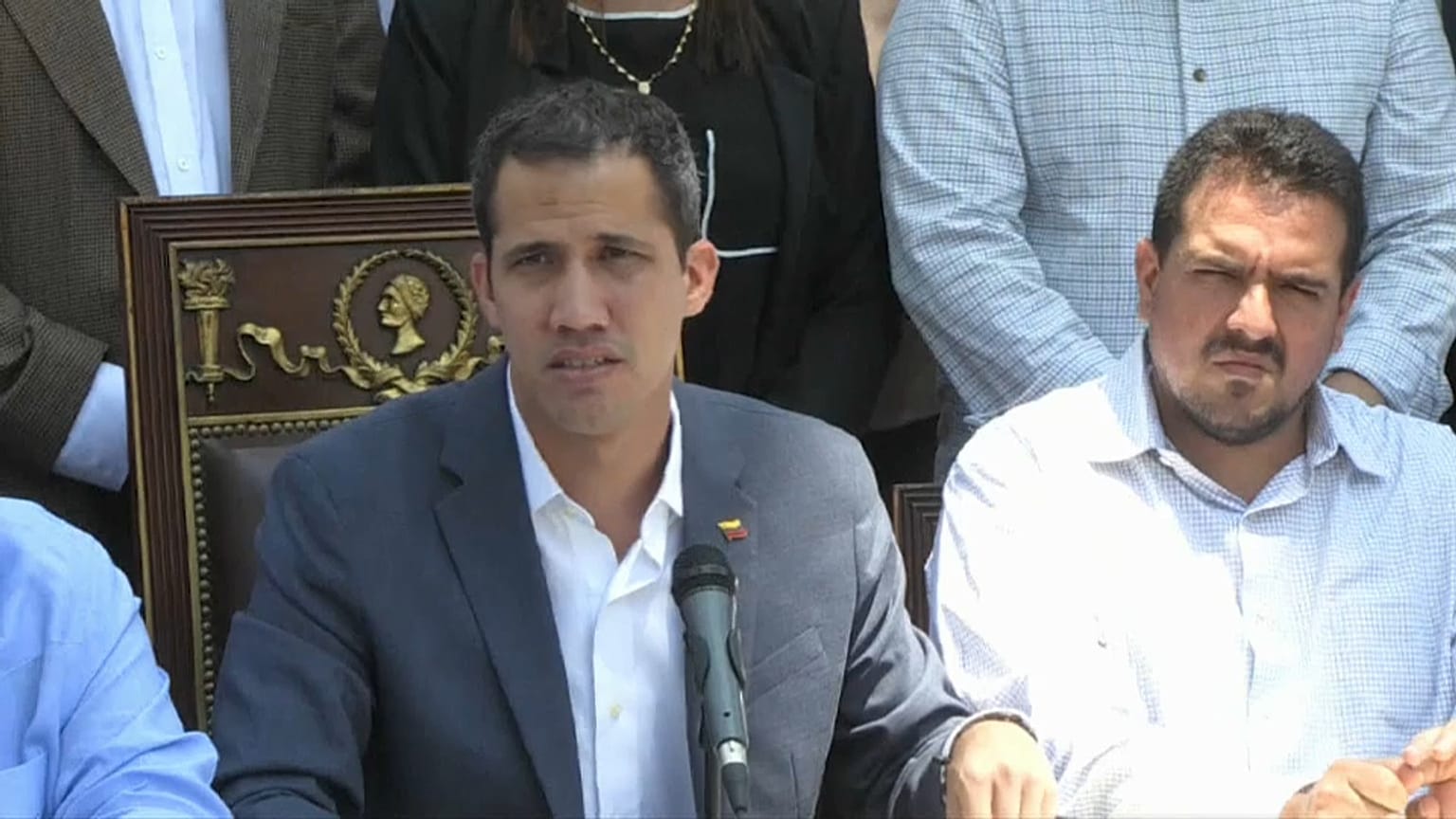 Guaidó pedirá que se decrete estado de alarma nacional en Venezuela